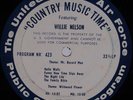 WILLIE NELSON: Country Music Time USA Promo 60s Vinyl LP Radio HEAR Roy Drusky