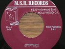 RARE POP 45 - RODD KEITH / DICK KENT Astronauts / My Gift To You MSR Records
