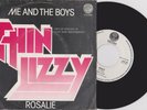 THIN LIZZY Rosalie / Me And The Boys RARE dutch 45 Holland VERTIGO Phil Lynott