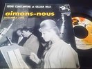 45 T RARE GILLIAN HILLS eddie constantine BARCLAY 60238 SUPERBE