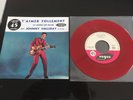 johnny hallyday 45T RARE rouge