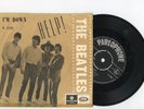 14579 THE BEATLES - HELP - RARE NORWAY 45 / PS