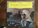 Tchaikovsky sym 4 Mravinsky  DGG SLPM 138657 LP  TULIP Made in Germany tulips