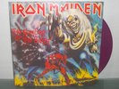 IRON MAIDEN - THE NUMBER OF THE BEAST  RE-LP PURPLE COLOR WAX RARE EX DICKINSON
