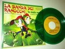 45 GIRI SIGLE TV LA BANDA DEI RANOCCHI  VINILE VERDE CRYSTAL LE MELE VERDI RARO