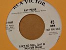 Northern Soul 45-Ray Paige-Ain't No Soul / Don't Stop Now-RCA-PROMO-NICE