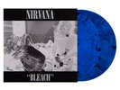 Nirvana Bleach Deluxe 2 LP Blue & Black Swirl Vinyl Newbury Comics Exclusive