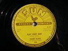 Sun Rockabilly  TOMMY BLAKE “Flat Foot Sam” “Lordy Hoody” 78rpm SUN 278