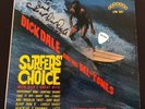 Dick Dale (Surfers Choice) LPM 1001 Deltone Records “Signed” With Guitar Pick