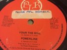Powerline / Your The Girl / 7 Inch Vinyl / Original 1983 Funk / Chic / Heatwave
