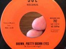 RARE Popcorn Northern Soul 45 ROBERT & JOHNNY Brown Pretty Brown Eyes SUE VG