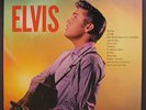 ELVIS PRESLEY: Elvis LP (ES, orange label, thick vinyl, SER at bottom left, tin