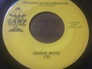 Private Press Orange Wedge Indiana Garage Lamp Label #85 45rpm