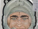 Devo- Beautiful World US special edition shaped picture disc.