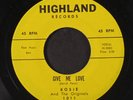 ROSIE & ORIGINALS: Angel Baby / Give Me Love 45 (first press, sm mark ol)