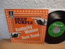 DEEP PURPLE Kentucky Woman / Hard Road * GERMAN GREEN ODEON 60s SINGLE