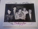 DIRE STRAITS BAND SIGNED PHOTO WITH ORIGINAL PROMO PICTURE 1984