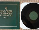Factory ?FAC.33 - New Order, Ceremony - 12