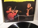DOUBLE SIGNED MUTTER / KARAJAN MENDELSSOHN BRUCH Violinkonzerte DG  2532016 m-
