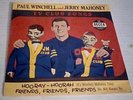 Paul Winchell and Jerry Mahoney TV Club Songs 45 RPM Record