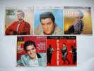5 EX-NM ELVIS PRESLEY CARDBOARD EPA SLEEVES / JACKETS 4041 1-1515 992 4114 830