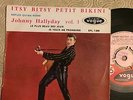 Vinyle Johnny Hallyday 45t EP Itsy bitsy petit bikini