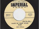 BOB LUMAN  - MAKE UP YOU MIND, BABY  /  YOUR LOVE  -  IMPERIAL 8315