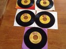 Five Tamla Us Imports 7'45'S Including Marvin Gaye & The Miracles V.Good-Near Ex