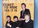Beatles 45 Picture Sleeve Only--Ticket To Ride/Yes It Is