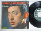 RARE   French EP 45t  vinyl  (7') 1960  SERGE GAINSBOURG / CHEZ LES YE YE