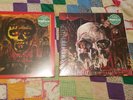 SLAYER SEASON IN THE ABYSS & SOUTH OF HEAVEN LP LIMITED EDITION GREEN VINYL RARE