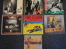 7 x Clash LPs, rare, inc. Live in Paris, London Calling, Sandinista, all exc.
