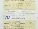 AC/DC CONCERT TICKETS 1982 FOR THOSE ABOUT TO ROCK TOUR WE SALUTE YOU BIRMINGHAM