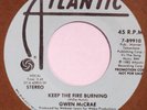 GWEN McCRAE Keep the Fire Burning ATLANTIC 45 soul boogie funk 7” NM HEAR mp3