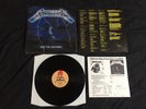 Metallica Ride The Lightning Music for Nations LP insert+Merch form