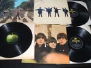 THE BEATLES - 3 X LPs - Help (1st pr), Beatles For Sale (1st pr) & Abbey Road