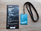 ALAN WILDER RECOIL / DEPECHE MODE laminated lanyard PASS SIGNED AUTOGRAPH RARE