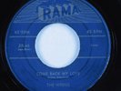 Doo Wop 45 WRENS Come Back My Love RAMA HEAR