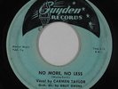 R&B Rocker 45 - Carmen Taylor - No More, No Less - Guyden - mp3 - rare
