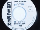 R&B Rocker 45 BO DIDDLEY Gun Slinger CHECKER promo HEAR