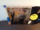 LARS GULLIN SWINGS EAST WEST RECORDS 4003 JAZZ LP RECORD ORIGINAL YELLOW LABEL