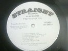 ALICE COOPER Pretties For You Rare White Label Promo LP Straight sticker