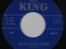 Rockabilly 45 - Mac Curtis - That Ain't Nothin' But Right - King - mp3