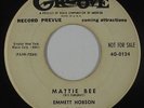 R&B Rocker 45 - Emmett Hobson - Mattie Bee - Groove - mp3