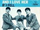 BEATLES - And I Love Her / If I Fell - 1964 Vintage Picture Sleeve - 7