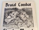 BRUTAL COMBAT - CHARLES MARTEL - RARE FRENCH PUNK - ROCK-O-RAMA ORIGINAL LP