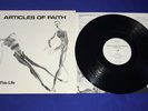 M vintage Articles of Faith In This Life LP RECORD NR MINT 1985 Lone Wolf