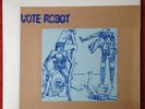 Vote Robot R.U.R. LP Catsup Plate CPR 705 Handmade Silk Screened Cover
