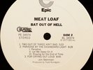 MEATLOAF Bat Out of Hell WLP LP