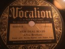 COUNTRY ALLEN BROTHERS Vocalion 02890 New Deal Blues/Can I Get You Now? Solid E